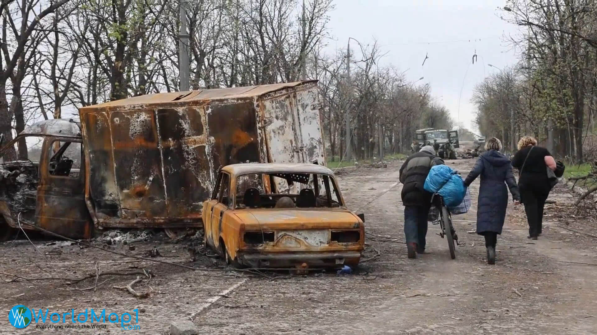 Russian Devastation in Mariupol